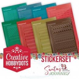Kit Creative Hobbydots n°43 - Livret 8 modèles + Stickers Dot and do