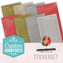 Kit Creative Hobbydots n°45 - Livret 8 modèles + Stickers Dot and do