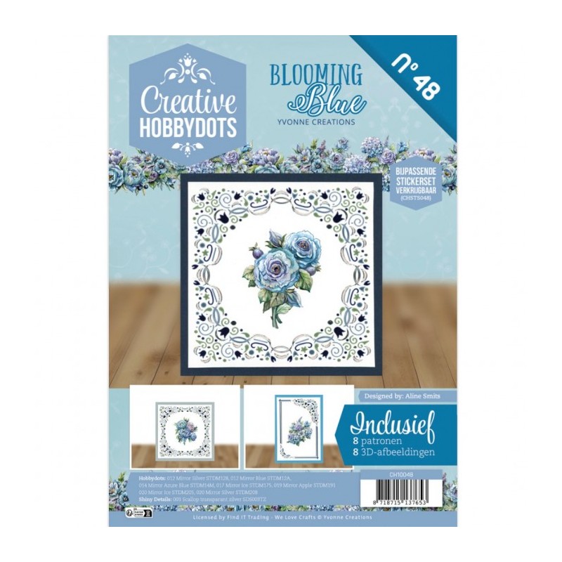 Kit Creative Hobbydots n°48 - Livret 8 modèles + Stickers Dot and do Kit Creative Hobbydots n°48 - Livret 8 modèles + Stickers Dot and do