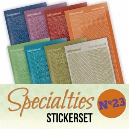 Set de stickers pour livre Specialties A4 N°23