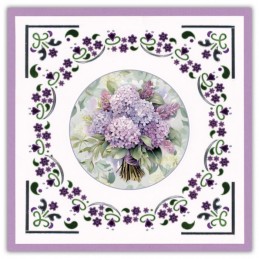 Dot and do 266 - kit Carte 3D  - Beaux Lilas