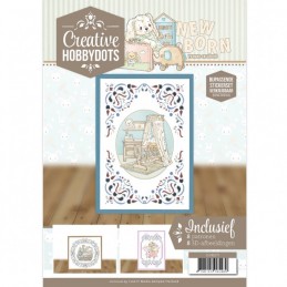 Creative Hobbydots n°11 - Livret 8 modèles de cartes à stickers Dot and do