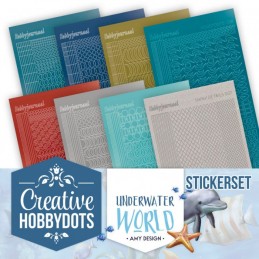 Kit Creative Hobbydots n°03 - Livret 8 modèles + Stickers Dot and do