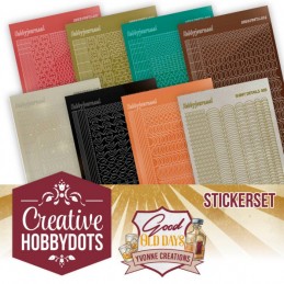Kit Creative Hobbydots n°08 - Livret 8 modèles + Stickers Dot and do