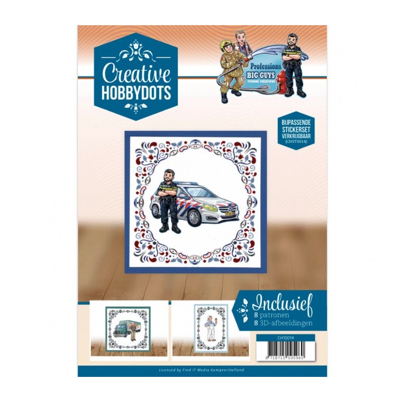 Kit Creative Hobbydots n°14 - Livret 8 modèles + Stickers Dot and do