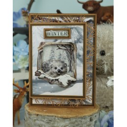 Bloc de papier - Amy Design - Sturdy winter 20.3 x 20.3 cm - ADPP10053