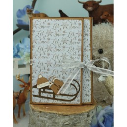 Bloc de papier - Amy Design - Sturdy winter 20.3 x 20.3 cm - ADPP10053