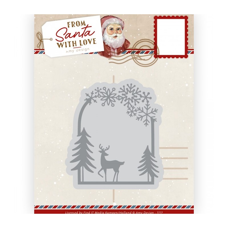 Die - ADD10278 - From Santa with Love - Scène avec Renne