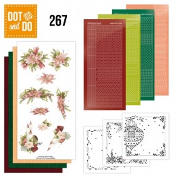 Dot and do 267 - kit Carte 3D  - Noël Rubis