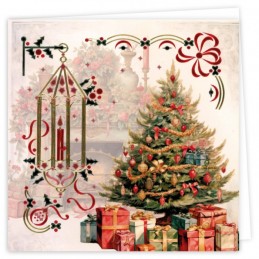 Kit cartes imprimées Hobbydots N°13 - Noël Vintage