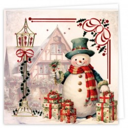 Kit cartes imprimées Hobbydots N°13 - Noël Vintage