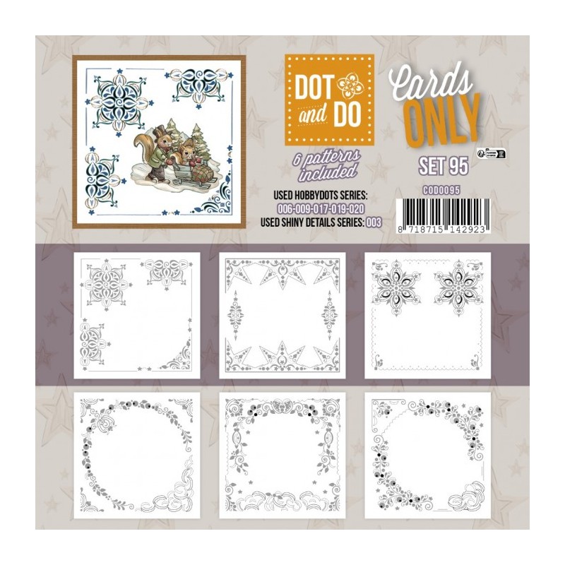 Dot and do Cartes n°95 - Lot de 6 Cartes seules