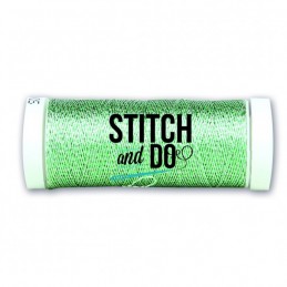 Fils à broder Stitch and Do Sparkle Métallisé Vert bobine de 120m - SDCDS13