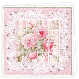 Kit Bloxxx 4 - kit Carte 3D  - Roses roses - BLPP004