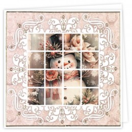 Kit Bloxxx 11 - kit Carte 3D - Noël vintage - BLPP011