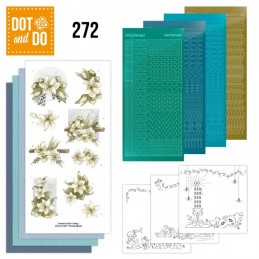 Dot and do 272 - kit Carte 3D  - Lys blancs