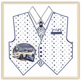 Dot and do 274 - kit Carte 3D  - Nous les Hommes (We are Men)