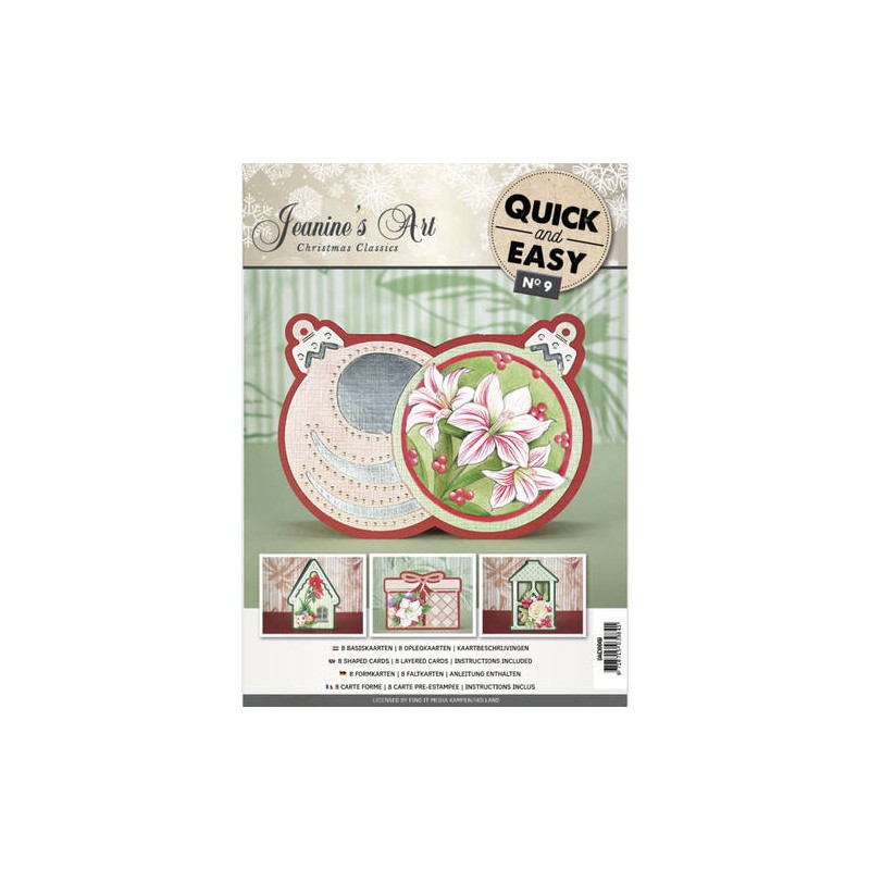 Cartes de fond Quick and easy N°9 - Christmas classics