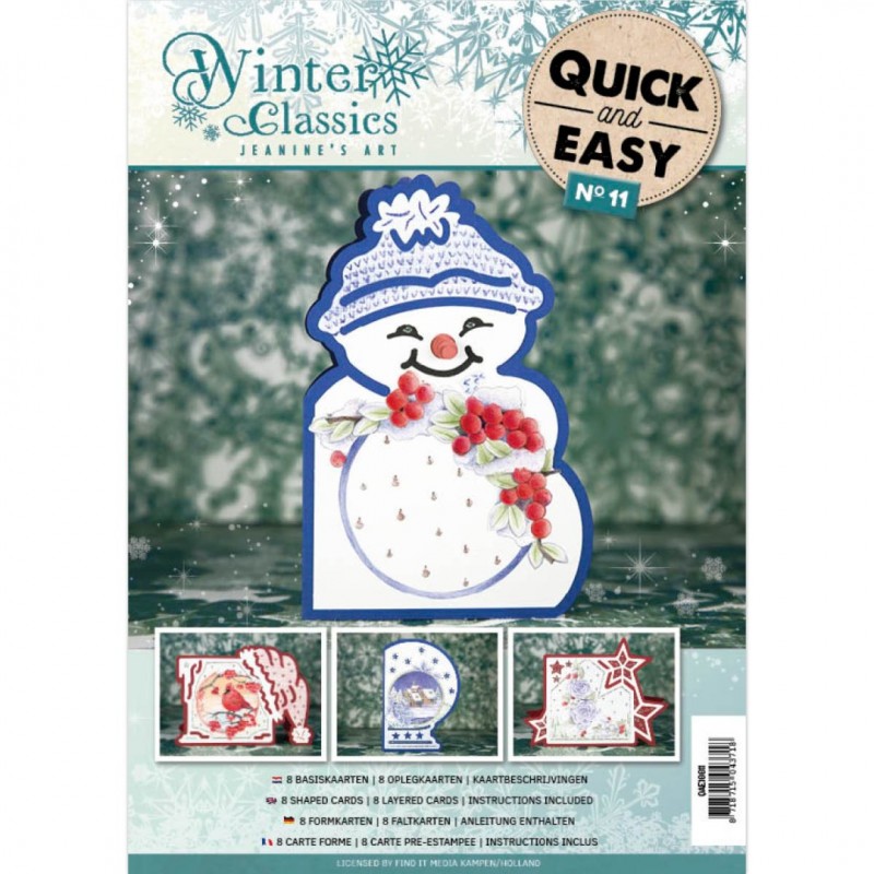 Cartes de fond Quick and easy N°11 - Winter classics