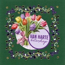 Dot and Do on Colour 36 - Kit Carte 3D - Rêves de Tulipes