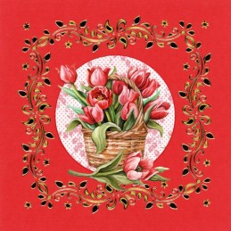 Dot and Do on Colour 36 - Kit Carte 3D - Rêves de Tulipes