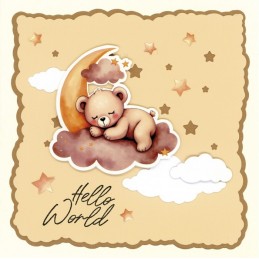 Carte 3D à découper - CD12321 - Teddy - Transport