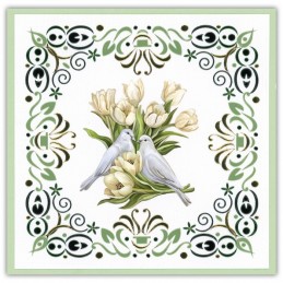 Dot and do 277 - kit Carte 3D - Rêves de tulipes