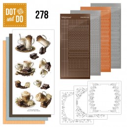 Dot and do 278 - kit Carte 3D - Moments café