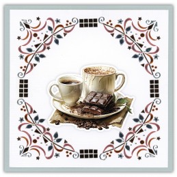 Dot and do 278 - kit Carte 3D - Moments café