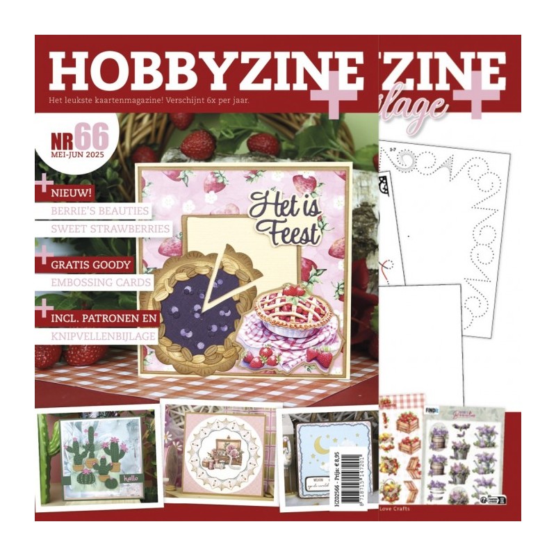 Hobbyzine Plus 66 + cartes à découper offertes Hobbyzine Plus 66 + cartes à découper offertes