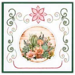 Stitch and do 239 - kit Carte 3D broderie - Paradis des plantes