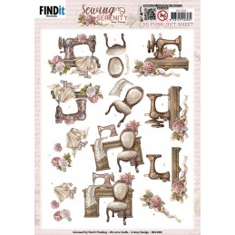 Carte 3D prédéc. - SB11006 - Couture sérénité - Machines à coudre