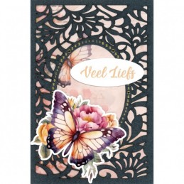 Kit 3 cartes laser n°3 - 3DLC10003 - Papillons