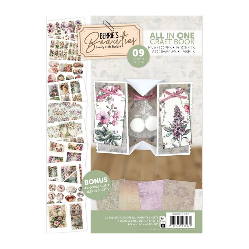 Livre Berries Beauties - Tout en un Craft Livre 9 - Jardin de fleurs Livre Berries Beauties - Tout en un Craft Livre 9 - Jardin de fleurs