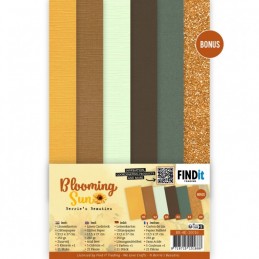 Set 21 cartes 13.5x27cm - Tournesols - BB-4K-10016