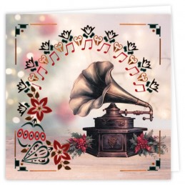 Kit cartes imprimées Hobbydots N°25 - Noël vintage