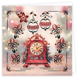 Kit cartes imprimées Hobbydots N°25 - Noël vintage