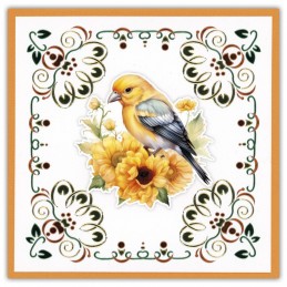 Dot and do 279 - kit Carte 3D - Tournesols