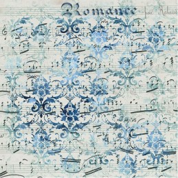 Bloc de papier - Prairie bleue - Papiers unis 20.3x20.3 - BBPP10022