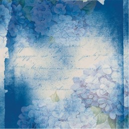 Bloc de papier - Prairie bleue - Papiers unis 20.3x20.3 - BBPP10022