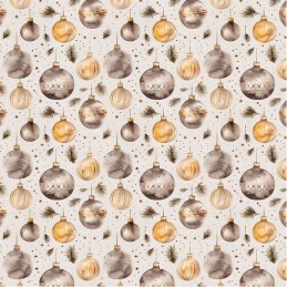 Bloc de papier - Murmure doré - Papiers unis 20.3x20.3 - BBPP10026