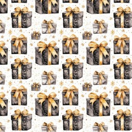 Bloc de papier - Murmure doré - Papiers unis 20.3x20.3 - BBPP10026