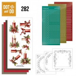 Dot and do 282 - kit Carte 3D - Noël intemporel