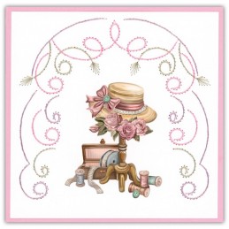 Stitch and do 240 - kit Carte 3D broderie - Couture