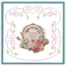 Stitch and do 240 - kit Carte 3D broderie - Couture