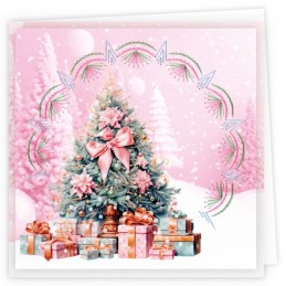 Kit de 3 Cartes à broder imprimées  - STDOPP019 - Noël sucré