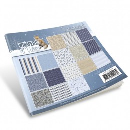 Bloc de papier - Amy Design - Murmures d'hiver 15.2 x 15.2