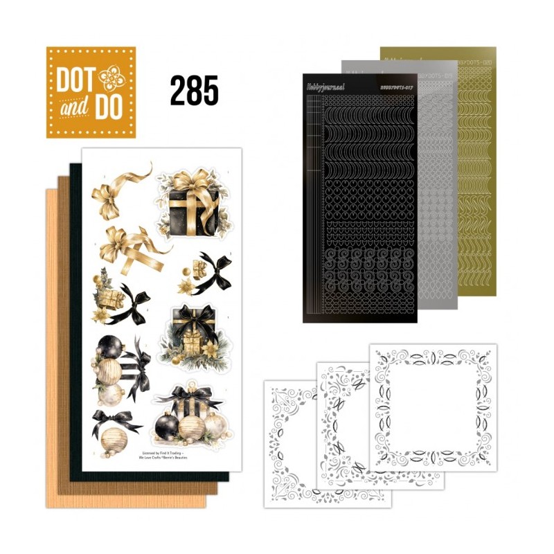 Dot and do 285 - kit Carte 3D - Murmure doré Dot and do 285 - kit Carte 3D - Murmure doré