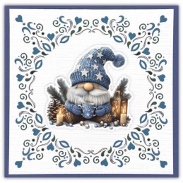 Dot and do 286 - kit Carte 3D - Gnomes à Noël