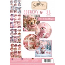 Livre Berries Beauties Scenery A4 prédécoupé N°11 - Trop mignons - 48 images + papiers